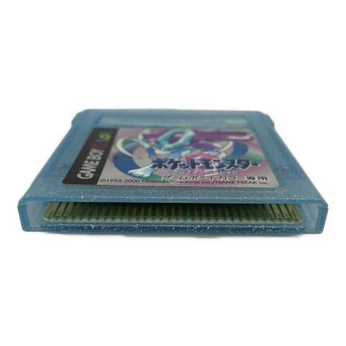 Nintendo (ニンテンドー) ポケットモンスター クリスタルバージョン ゲームボーイカラー用ソフト