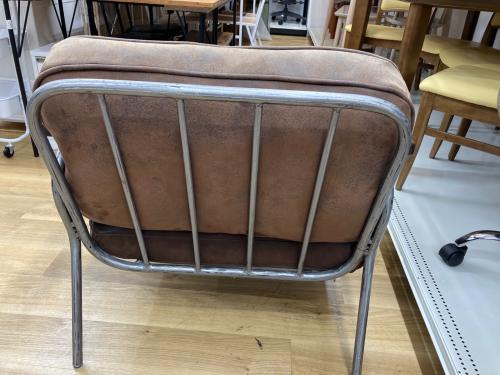 journal standard Furniture (ジャーナルスタンダードファニチャー) 1人掛けソファー ブラウン×シルバー LAVAL 1P SOFA