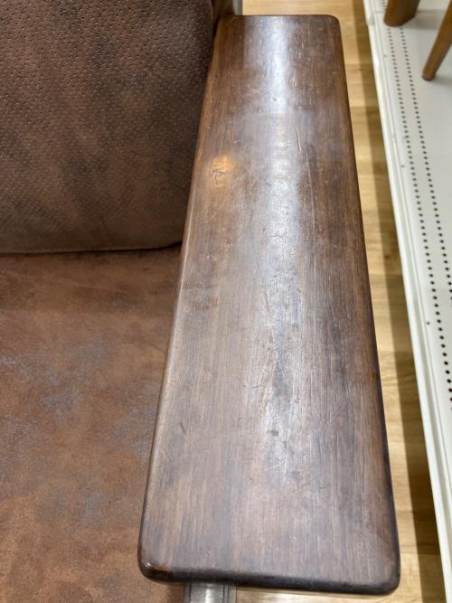 journal standard Furniture (ジャーナルスタンダードファニチャー) 1人掛けソファー ブラウン×シルバー LAVAL 1P SOFA