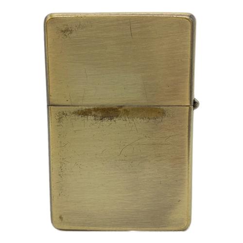 ZIPPO (ジッポ) オイルライター ブラス（真鍮）