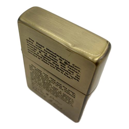ZIPPO (ジッポ) オイルライター ブラス（真鍮）