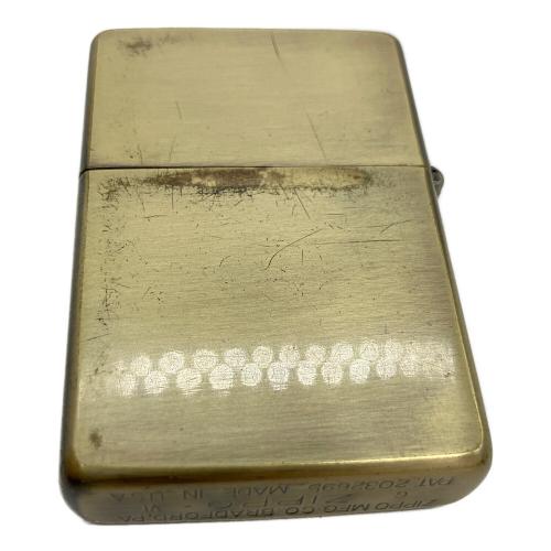 ZIPPO (ジッポ) オイルライター ブラス（真鍮）