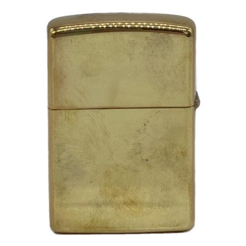 ZIPPO (ジッポ) オイルライター 1993 ゴールドカラー ソリッドブラス(真鍮無垢)
