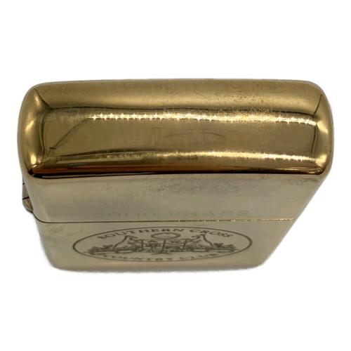 ZIPPO (ジッポ) オイルライター 1993 ゴールドカラー ソリッドブラス(真鍮無垢)