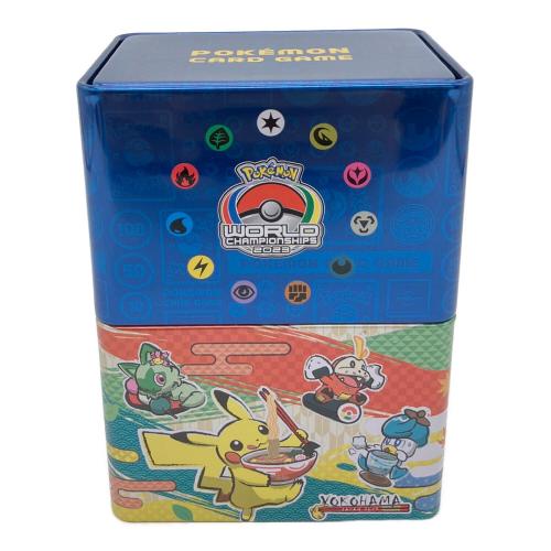 ポケモンカード ポケモンワールドチャンピオンシップス2023 横浜記念デッキ 「ピカチュウ」 ピカチュウex 001/030 WCS23