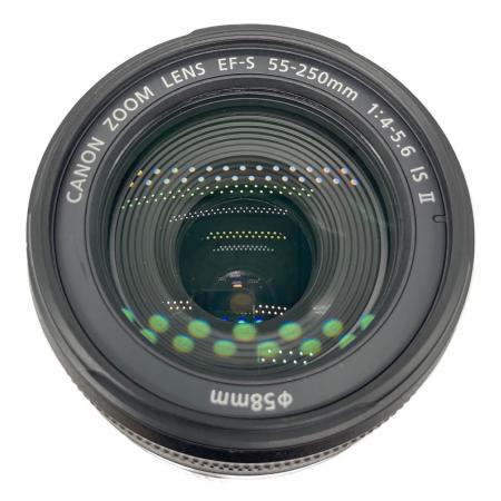 Canon(キヤノン) ズームレンズ EF-S 55-250mm F4-5.6 IS Ⅱ レンズ単体