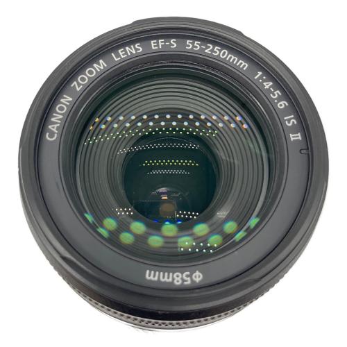 Canon(キヤノン) ズームレンズ EF-S 55-250mm F4-5.6 IS Ⅱ レンズ単体