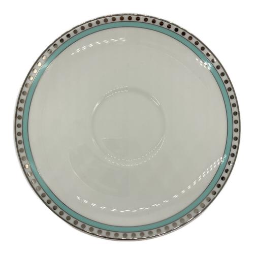 TIFFANY & Co. (ティファニー) カップ＆ソーサー プラチナブルーバンド