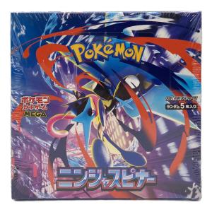 ポケモンカード 拡張パック ニンジャスピナー 未開封ボックス