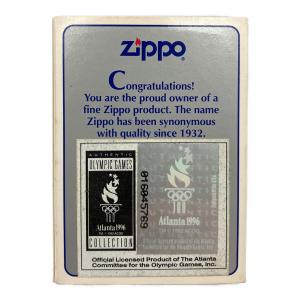 ZIPPO (ジッポ) オイルライター 1995年製 アトランタオリンピック