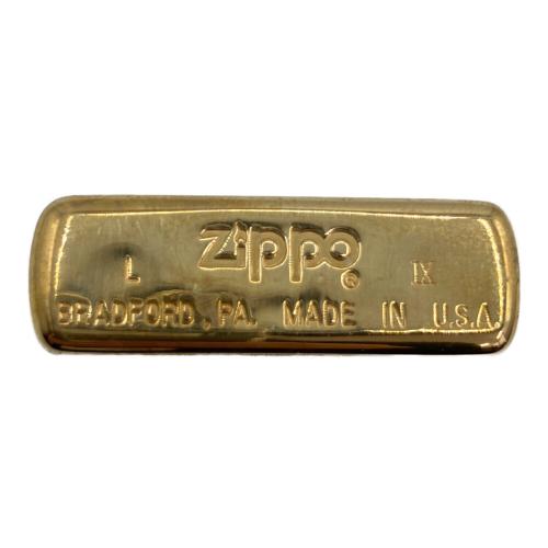 ZIPPO (ジッポ) オイルライター 1993年製 SOLID BRASS(真鍮無垢) サザンクロスカントリークラブ
