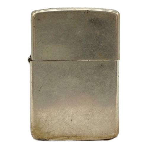 ZIPPO (ジッポ) オイルライター スターリングシルバー 80年代