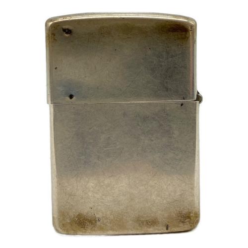 ZIPPO (ジッポ) オイルライター スターリングシルバー 80年代