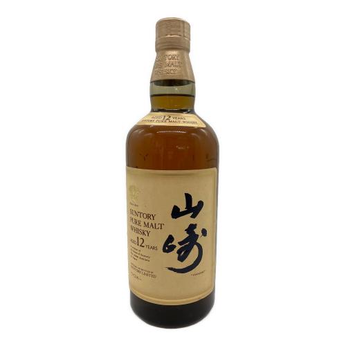 サントリー 山崎 ジャパニーズウィスキー 12年 750ml