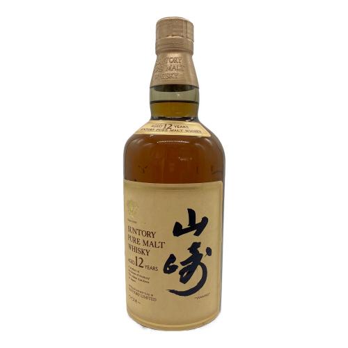 サントリー 山崎 ジャパニーズウィスキー 12年 750ml