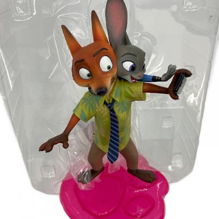 ズートピア HappyくじA賞 ニック＆ジュディセルフィーフィギュア ディズニー サニーサイドアップ DISNEY(ディズニー) Happyくじ ズートピア A賞