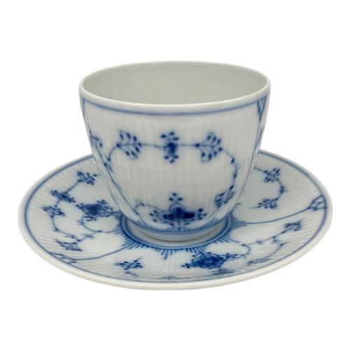 ROYAL COPENHAGEN (ロイヤル・コペンハーゲン) カップ＆ソーサー ブルーフルーテッド・プレイン