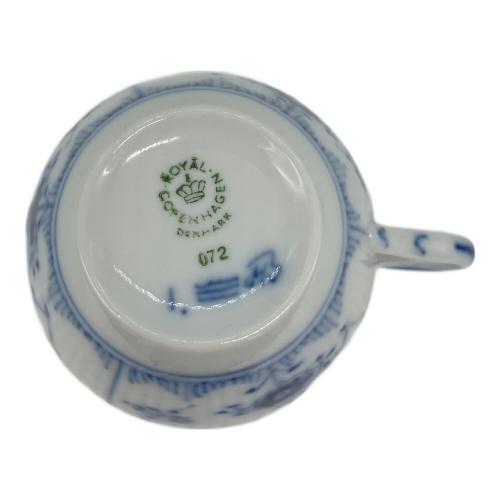 ROYAL COPENHAGEN (ロイヤル・コペンハーゲン) カップ＆ソーサー ブルーフルーテッド・プレイン