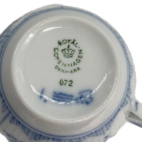 ROYAL COPENHAGEN (ロイヤル・コペンハーゲン) カップ＆ソーサー ブルーフルーテッド・プレイン