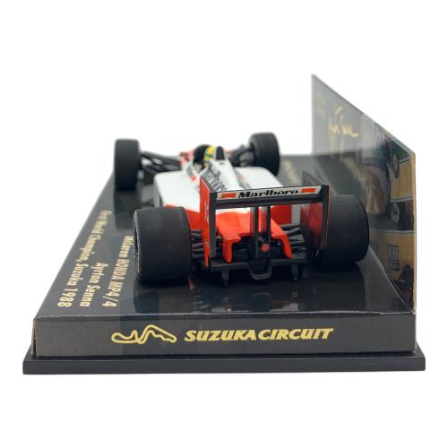 MINICHAMPS (ミニチャンプス) McLaren HONDA MP4/4 #12 ワールドチャンピオン A.セナ 1988 Suzuka 4000台限定 ミニカー