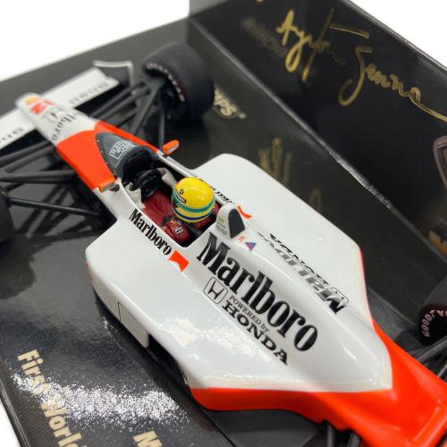 MINICHAMPS (ミニチャンプス) McLaren HONDA MP4/4 #12 ワールドチャンピオン A.セナ 1988 Suzuka 4000台限定 ミニカー