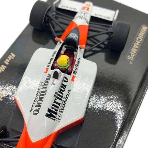 MINICHAMPS (ミニチャンプス) McLaren HONDA MP4/4 #12 ワールドチャンピオン A.セナ 1988 Suzuka 4000台限定 ミニカー