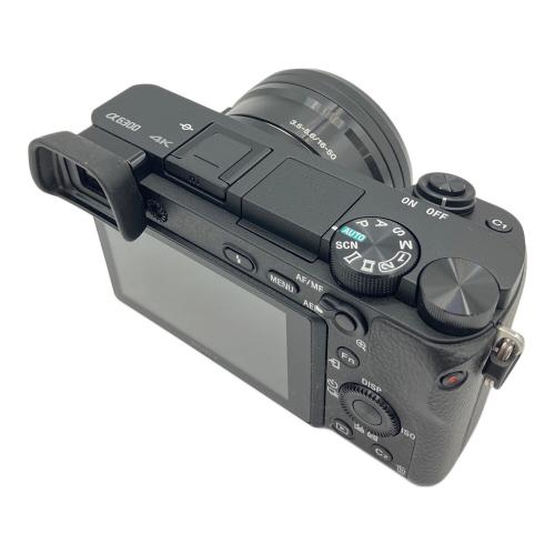 SONY (ソニー) デジタル一眼レフカメラ α6300 ILCE-6300L パワーズームレンズキット