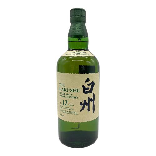 サントリー 白州 ジャパニーズウィスキー 12年 700ml シングルモルト