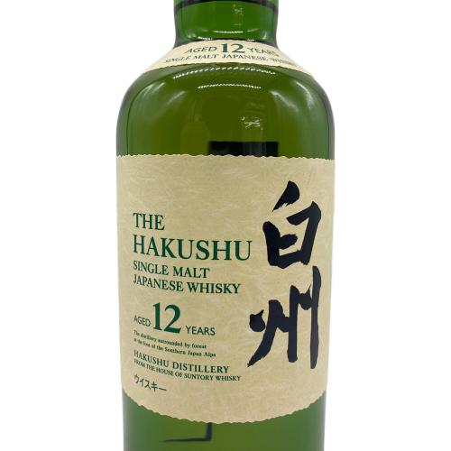 サントリー 白州 ジャパニーズウィスキー 12年 700ml シングルモルト