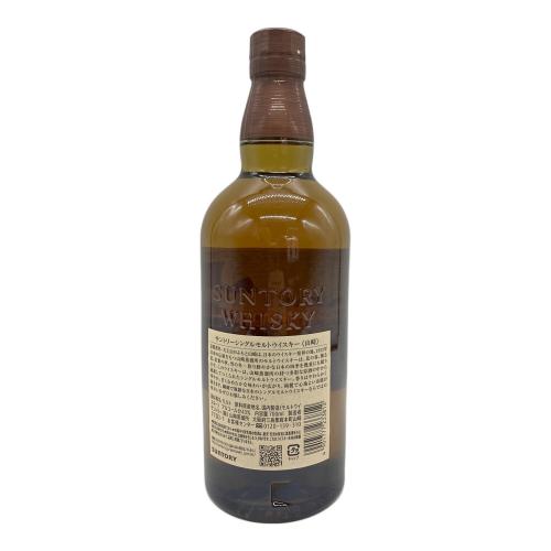 サントリー 山崎 ジャパニーズウィスキー シングルモルト 700ml