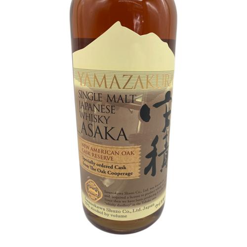笹の川酒造 (ササノカワシュゾウ) 安積 ジャパニーズウィスキー YAMAZAKURA ASAKA 700ml シングルモルト