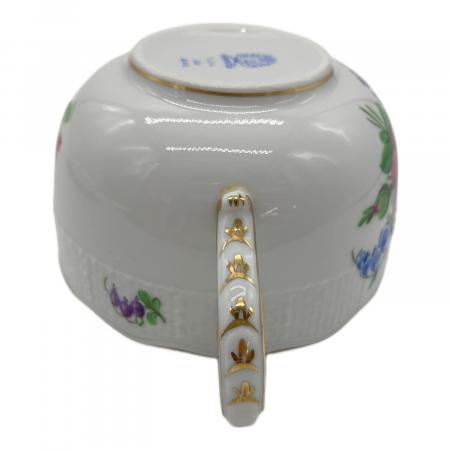工芸品 HEREND ヘレンド チューリップの花束 小物入れ-2