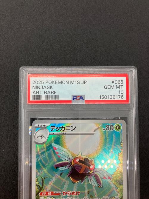 ポケモンカード テッカニン 065/063 AR PSA10