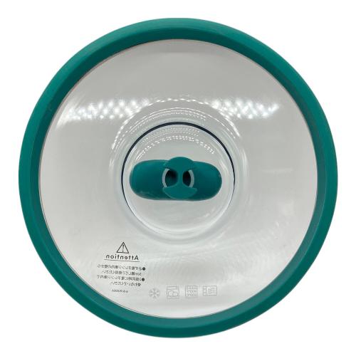 Anyday (エ二デイ) 耐熱ガラス保存容器セット (シースルー 16cm グリーン シースルー 18cm グリーン)