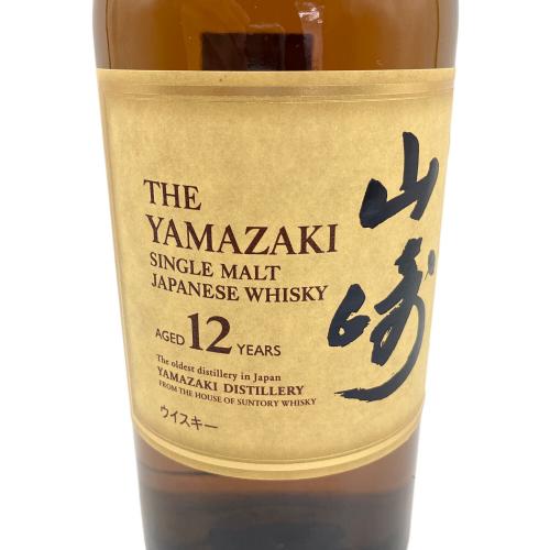 サントリー 山崎 12年 ジャパニーズウィスキー シングルモルト 700ml