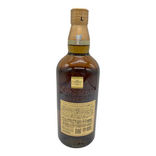 サントリー 山崎 12年 ジャパニーズウィスキー シングルモルト 700ml