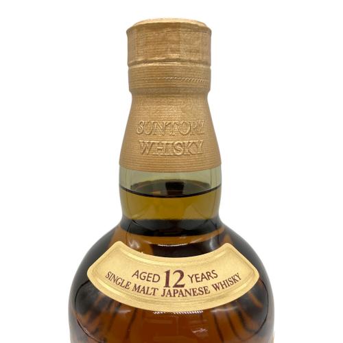 サントリー 山崎 12年 ジャパニーズウィスキー シングルモルト 700ml