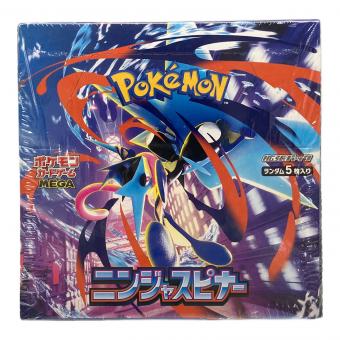 ポケモンカード MEGA 拡張パック ニンジャスピナー 未開封ボックス