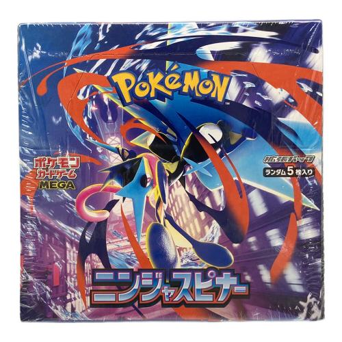 ポケモンカード MEGA 拡張パック ニンジャスピナー 未開封ボックス