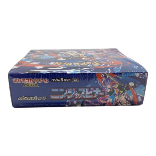 ポケモンカード MEGA 拡張パック ニンジャスピナー 未開封ボックス
