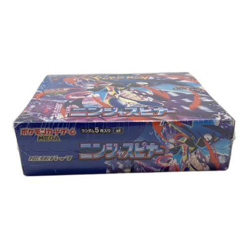 ポケモンカード MEGA 拡張パック ニンジャスピナー 未開封ボックス