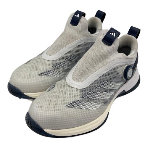 adidas (アディダス) ゴルフシューズ JI0863 Adizero ZG 25 Boa アディゼロ ゼッドジー 25 ボア メンズ 25㎝ ホワイトxネイビーxグレー