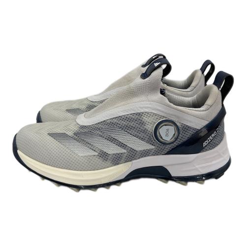 adidas (アディダス) ゴルフシューズ JI0863 Adizero ZG 25 Boa アディゼロ ゼッドジー 25 ボア メンズ 25㎝ ホワイトxネイビーxグレー