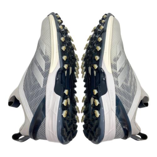 adidas (アディダス) ゴルフシューズ JI0863 Adizero ZG 25 Boa アディゼロ ゼッドジー 25 ボア メンズ 25㎝ ホワイトxネイビーxグレー