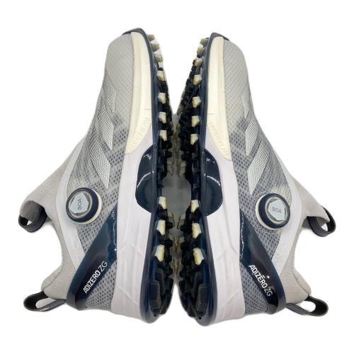 adidas (アディダス) ゴルフシューズ JI0863 Adizero ZG 25 Boa アディゼロ ゼッドジー 25 ボア メンズ 25㎝ ホワイトxネイビーxグレー