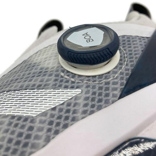 adidas (アディダス) ゴルフシューズ JI0863 Adizero ZG 25 Boa アディゼロ ゼッドジー 25 ボア メンズ 25㎝ ホワイトxネイビーxグレー