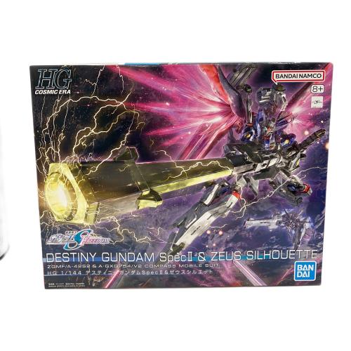 BANDAI (バンダイ) HG 1/144 デスティニーガンダムスペックⅡ＆ゼウスシルエット ガンプラ