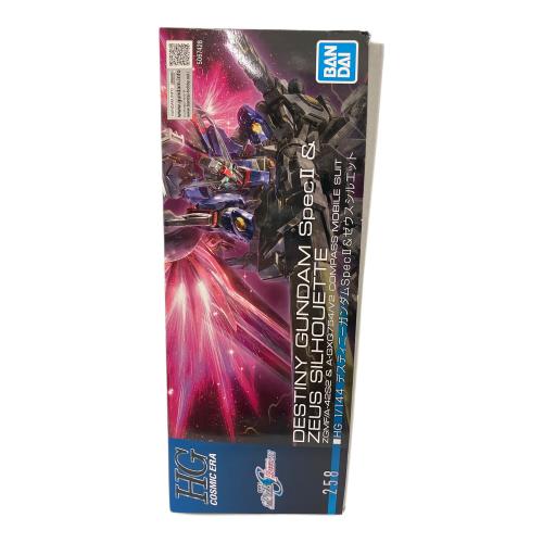 BANDAI (バンダイ) HG 1/144 デスティニーガンダムスペックⅡ＆ゼウスシルエット ガンプラ