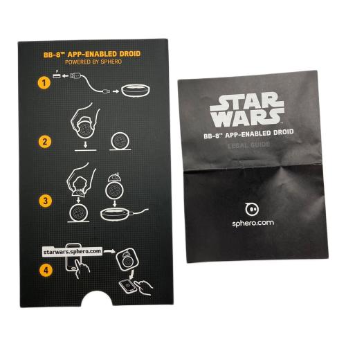 Sphero (スフィロ) STAR WARS スターウォーズ エピソード7 BB-8 App-ENABLED DROID ラジコン 動作未確認