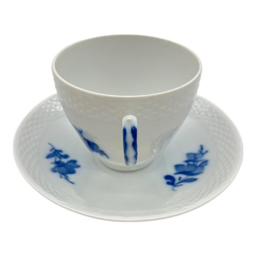 ROYAL COPENHAGEN (ロイヤル・コペンハーゲン) カップ＆ソーサー ブルーフラワー カーブ